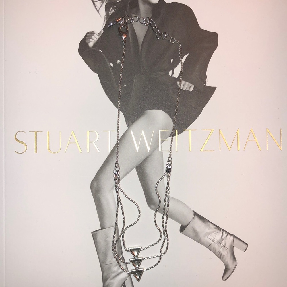 Pendant Necklace with Light Blue Stones